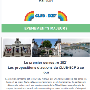 Newsletter du CLUB-ECEF – Numéro CINQ