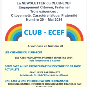 Newsletter du CLUB-ECEF – Numéro 20