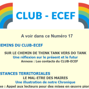 Newsletter du CLUB-ECEF – Numéro 17