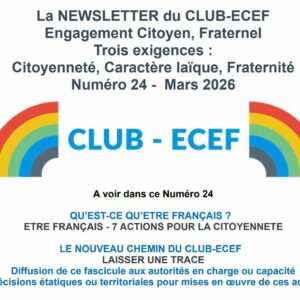 Newsletter du CLUB-ECEF – Numéro 24